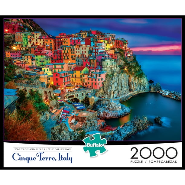 Buffalo Games Signature Collection Cinque Terre Jigsaw Puzzle 1000 Pieces for sale online